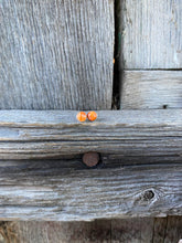 Load image into Gallery viewer, Orange Spiny Oyster Earrings E0090