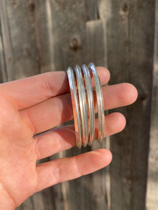 Sterling Stacker Cuff C0389