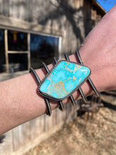 Load image into Gallery viewer, Turquoise Statement Cuff C0430