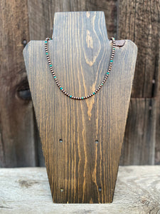 Copper and Turquoise Necklace N0750