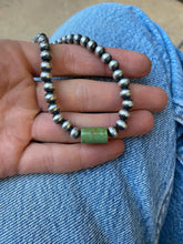 Load image into Gallery viewer, Green Barrel Necklace N0917