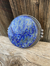 Load image into Gallery viewer, Vintage Sterling Lapis Buckle