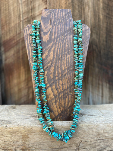 Long Turquoise Necklace N0698