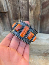 Load image into Gallery viewer, Orange Spiny Oyster Cuff