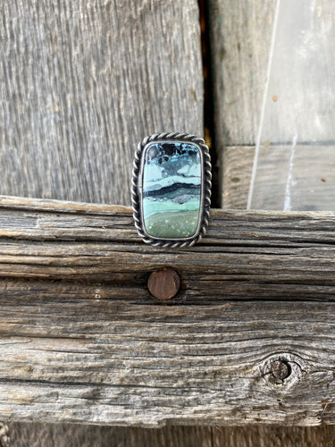 Mystic Sage Variscite Ring R0289