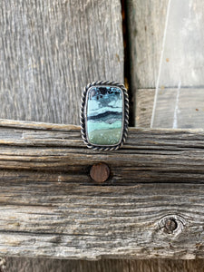Mystic Sage Variscite Ring R0289