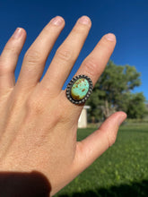 Load image into Gallery viewer, Turquoise Ring Size 7.5 R0300