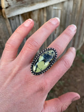 Load image into Gallery viewer, Nautilus Variscite Ring Size 7.5 R0426
