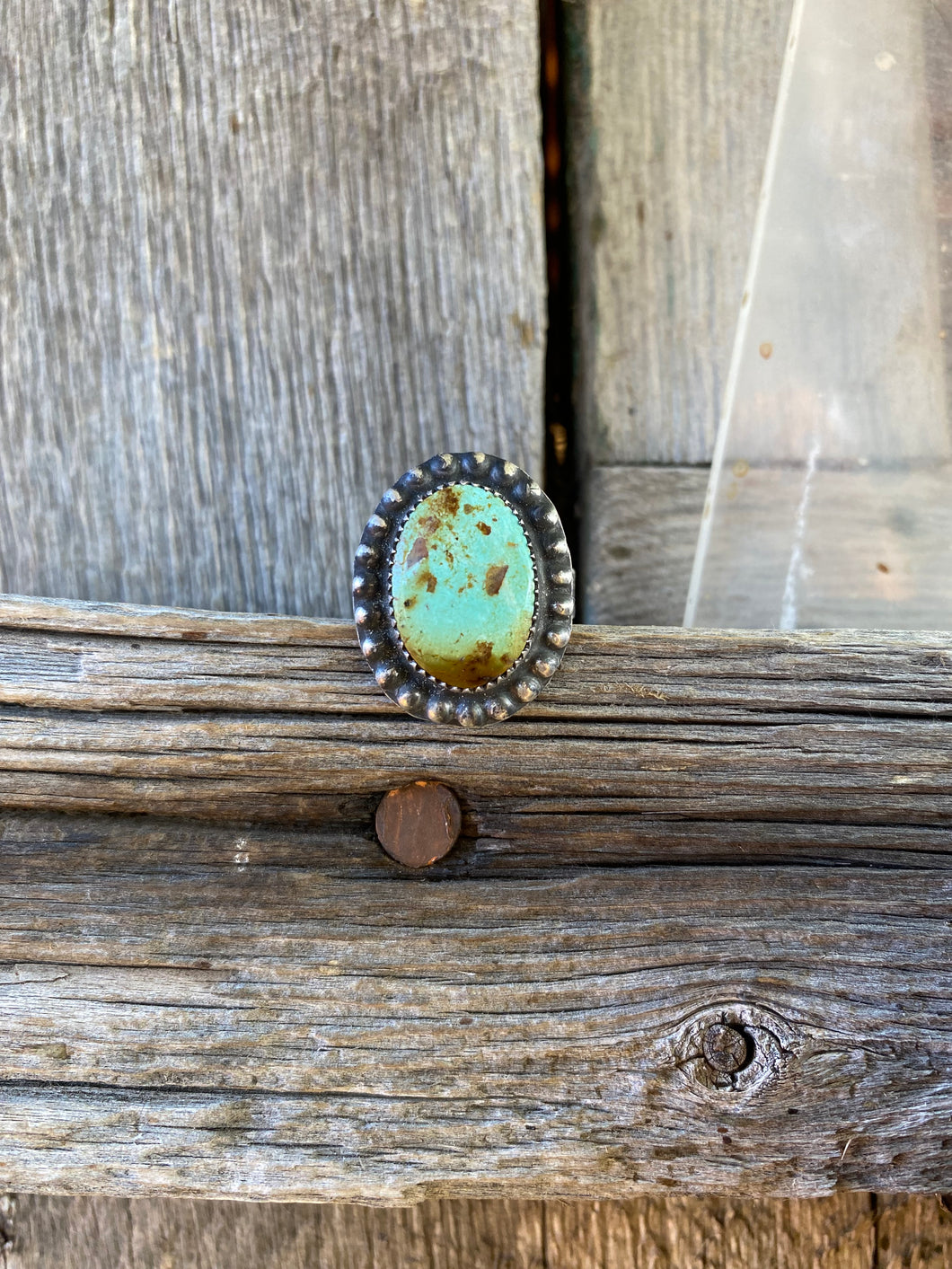 Turquoise Ring Size 7.5 R0300