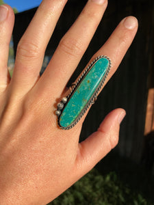 Turquoise Ring Size 9 1/4 R0306