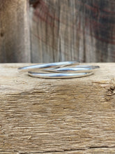 Load image into Gallery viewer, Simple Silver Cuff C0385