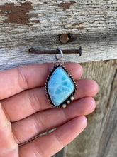 Load image into Gallery viewer, Larimar Pendant P0661