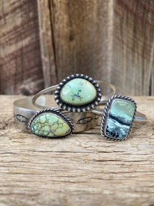 Nautilus Variscite Cuff C0380
