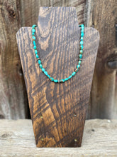 Load image into Gallery viewer, Turquoise Pebble Necklace N0654