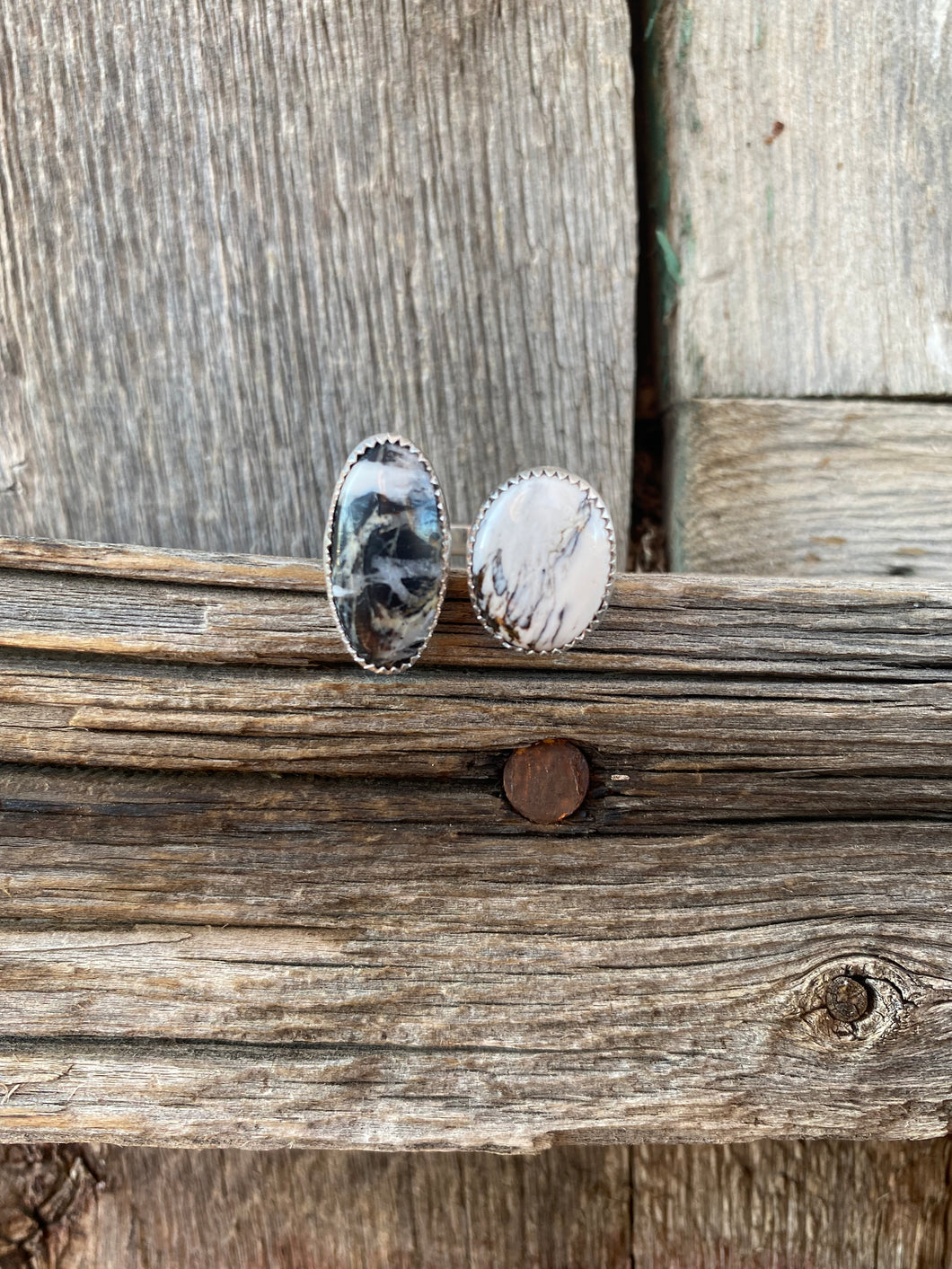 White Buffalo Ring 7-8 R0421