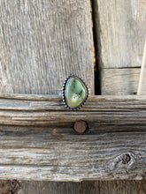 Load image into Gallery viewer, Nautilus Variscite Ring Size 7.5 R0328