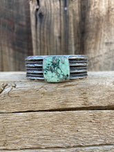Load image into Gallery viewer, Angel Wing Variscite Cuff C0452