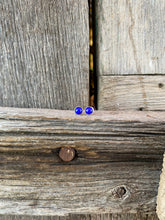 Load image into Gallery viewer, Lapis 4mm Studs