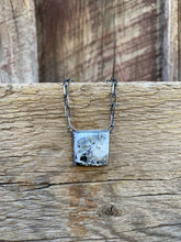 Load image into Gallery viewer, White Buffalo Bar Necklace N0629