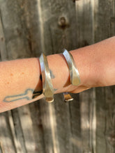 Load image into Gallery viewer, Heavy Silver Cuff C0388