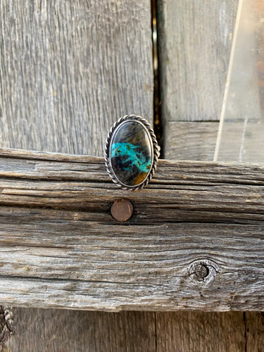 Thunderbird Turquoise Ring Size 6.5 R0313