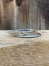 Load image into Gallery viewer, Sterling Stacker Cuff C0389