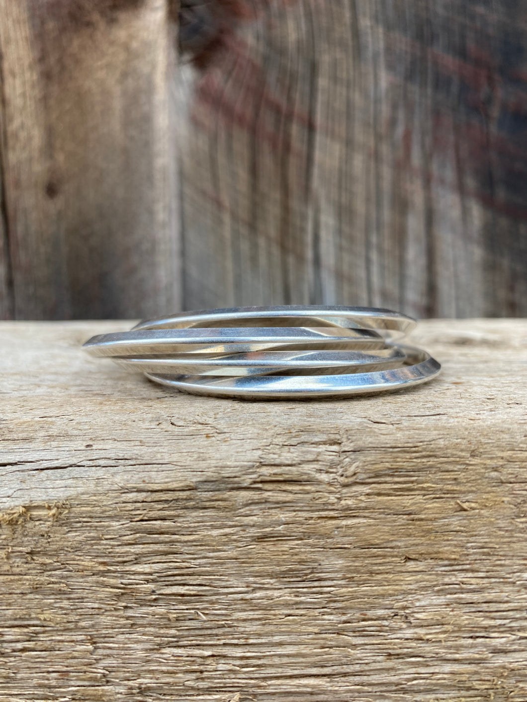 Sterling Stacker Cuff C0389