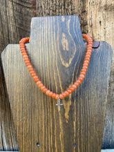 Load image into Gallery viewer, Orange Jade Necklace N0859