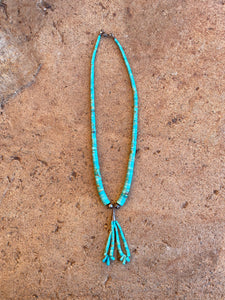 Vintage Turquoise Necklace N0548