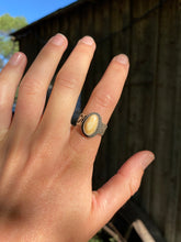 Load image into Gallery viewer, Elk Ivory Ring Size 8.5 R0455