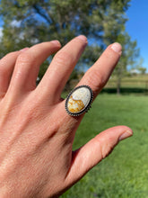 Load image into Gallery viewer, Chicken Track Ring Size 9 1/4 R0491