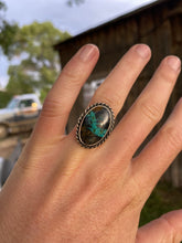 Load image into Gallery viewer, Thunderbird Turquoise Ring Size 6.5 R0313