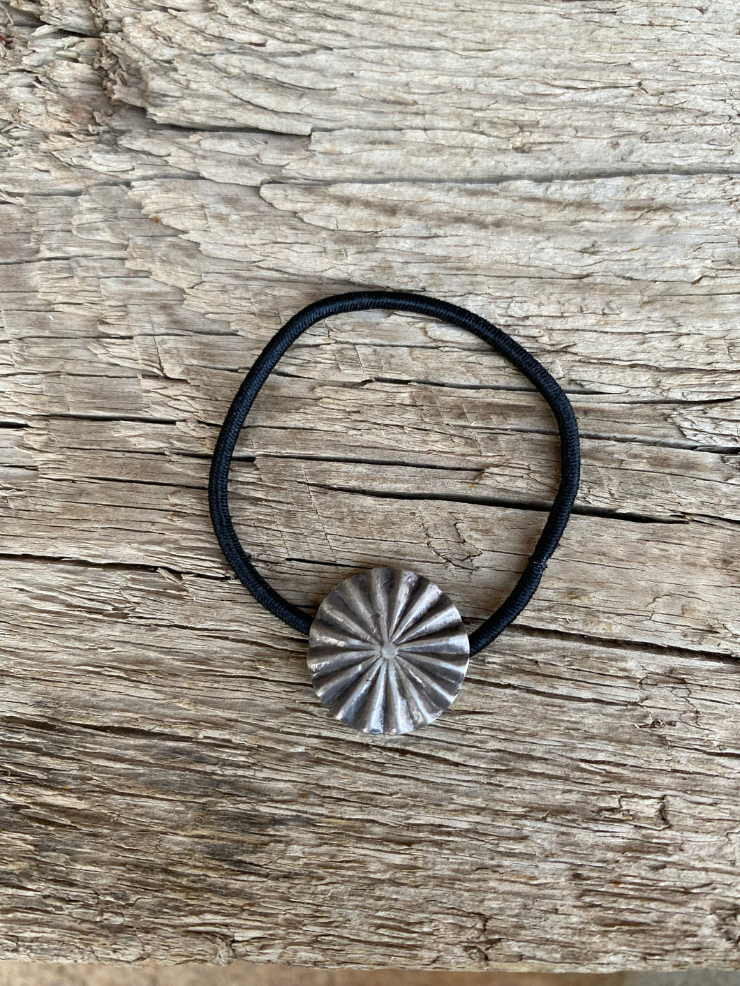 Vintage Button Hair Tie