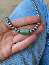 Load image into Gallery viewer, Green Barrel Necklace N0917