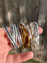 Load image into Gallery viewer, Twisted Brass Cuff C0387