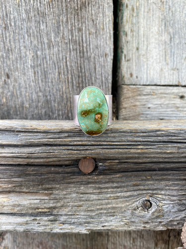 Pilot Mountain Turquoise Ring Size 6 R0046