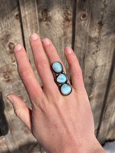 Larimar Ring Size 6 1/4 R0398