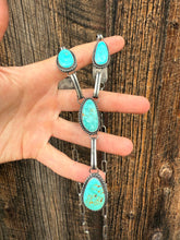 Load image into Gallery viewer, Tyrone Turquoise Lariat Necklace N0701