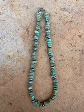 Load image into Gallery viewer, Campitos and Silver Necklace N0721