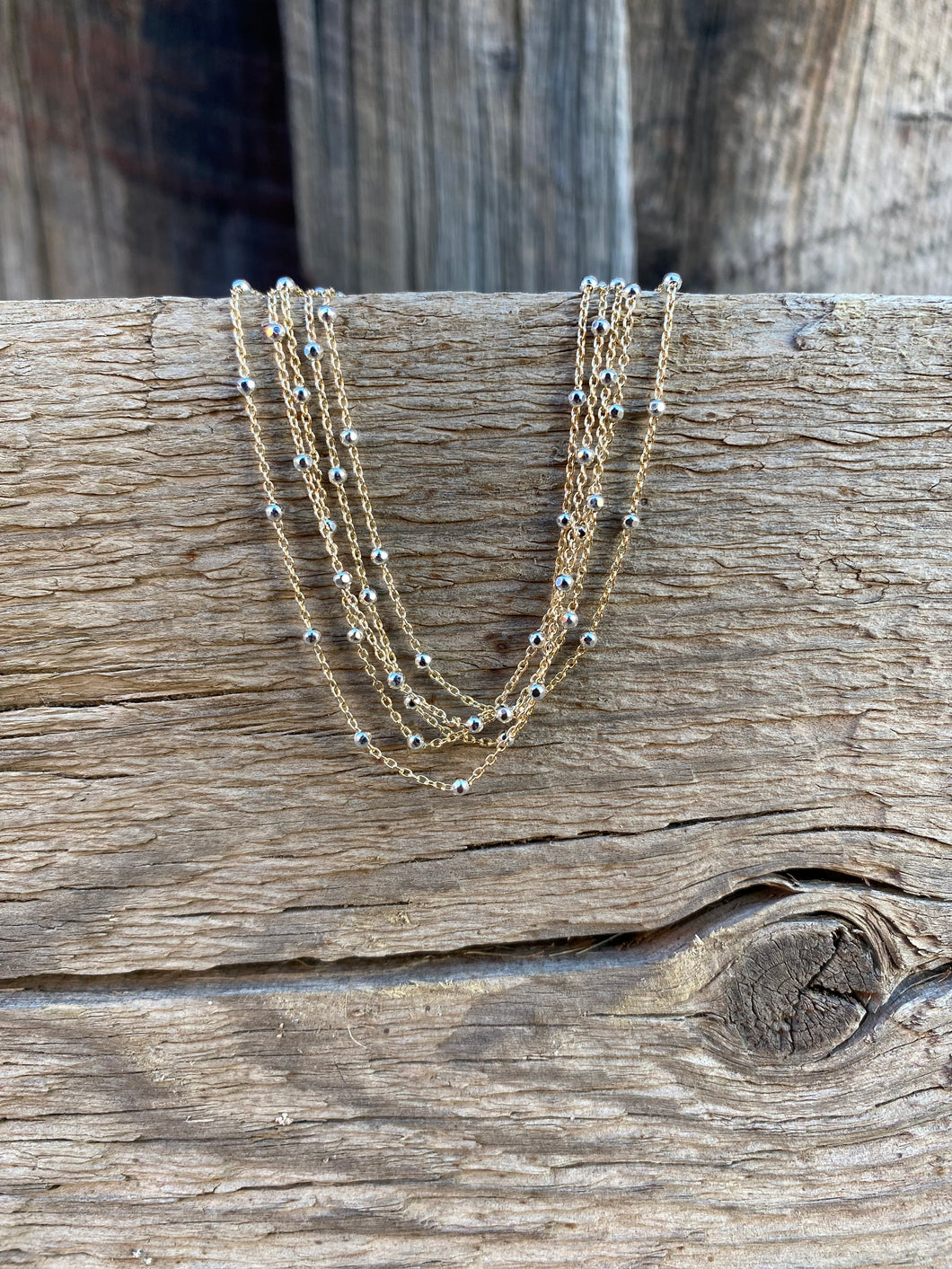 Gold And Silver Chain N0557
