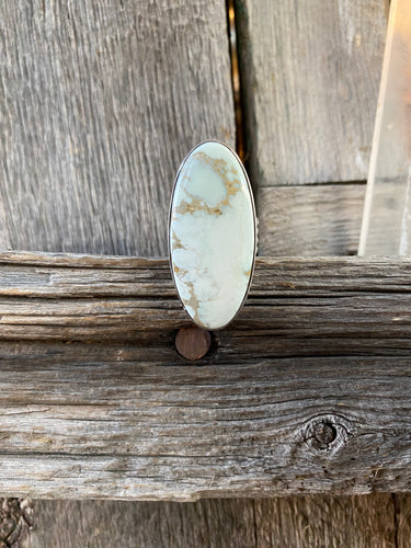 Emerald Basin Variscite Ring Size 8 R0324