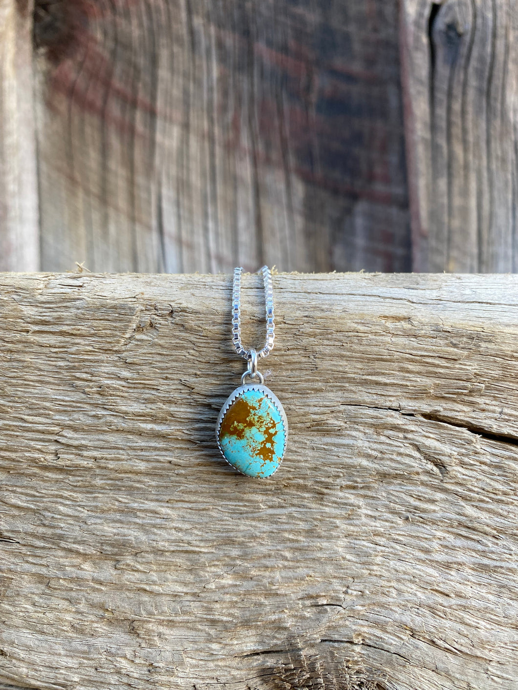 Easter Blue Pendant Chain N0545