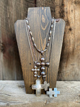 Load image into Gallery viewer, Vintage Cross Pendant Necklace N0778