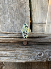 Load image into Gallery viewer, Nautilus Variscite Ring Size 7.5 R0329