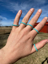 Load image into Gallery viewer, Turquoise Inlay Ring R0394