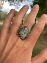 Load image into Gallery viewer, Nautilus Variscite Ring R0290