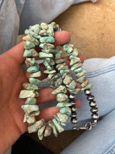 Load image into Gallery viewer, Light Blue Nugget Necklaces N0718