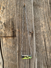 Load image into Gallery viewer, Black Jack Bar Necklace N0553