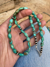 Load image into Gallery viewer, Turquoise Pebble Necklace N0654
