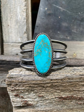 Load image into Gallery viewer, Kingman Turquoise Cuff C0359